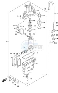 DF 60A drawing Fuel Vapor Separator