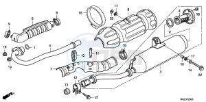 VFR800FH 2ED - (2ED) drawing SIDE COVER