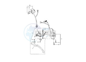 FZ1 FAZER 1000 drawing HANDLE SWITCH- LEVER