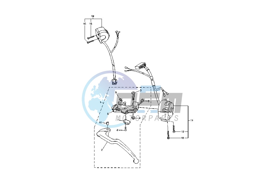 HANDLE SWITCH- LEVER