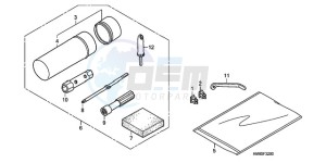 TRX250TMA ED drawing TOOLS