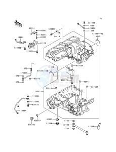 ZG 1200 B [VOYAGER XII] (B10-B14) [VOYAGER XII] drawing CRANKCASE