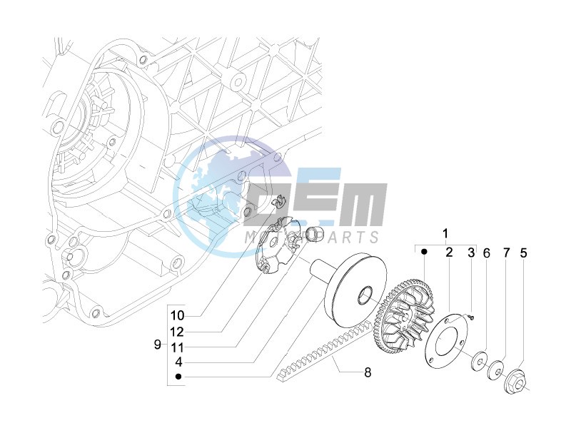 Driving pulley