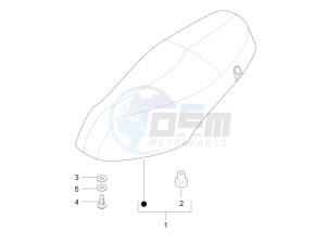 ZIP 100 4T (Vietnam) drawing Saddle/seats