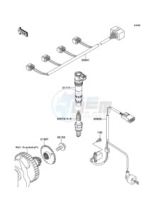 Z750 ABS ZR750MCF UF (UK FA) XX (EU ME A(FRICA) drawing Ignition System