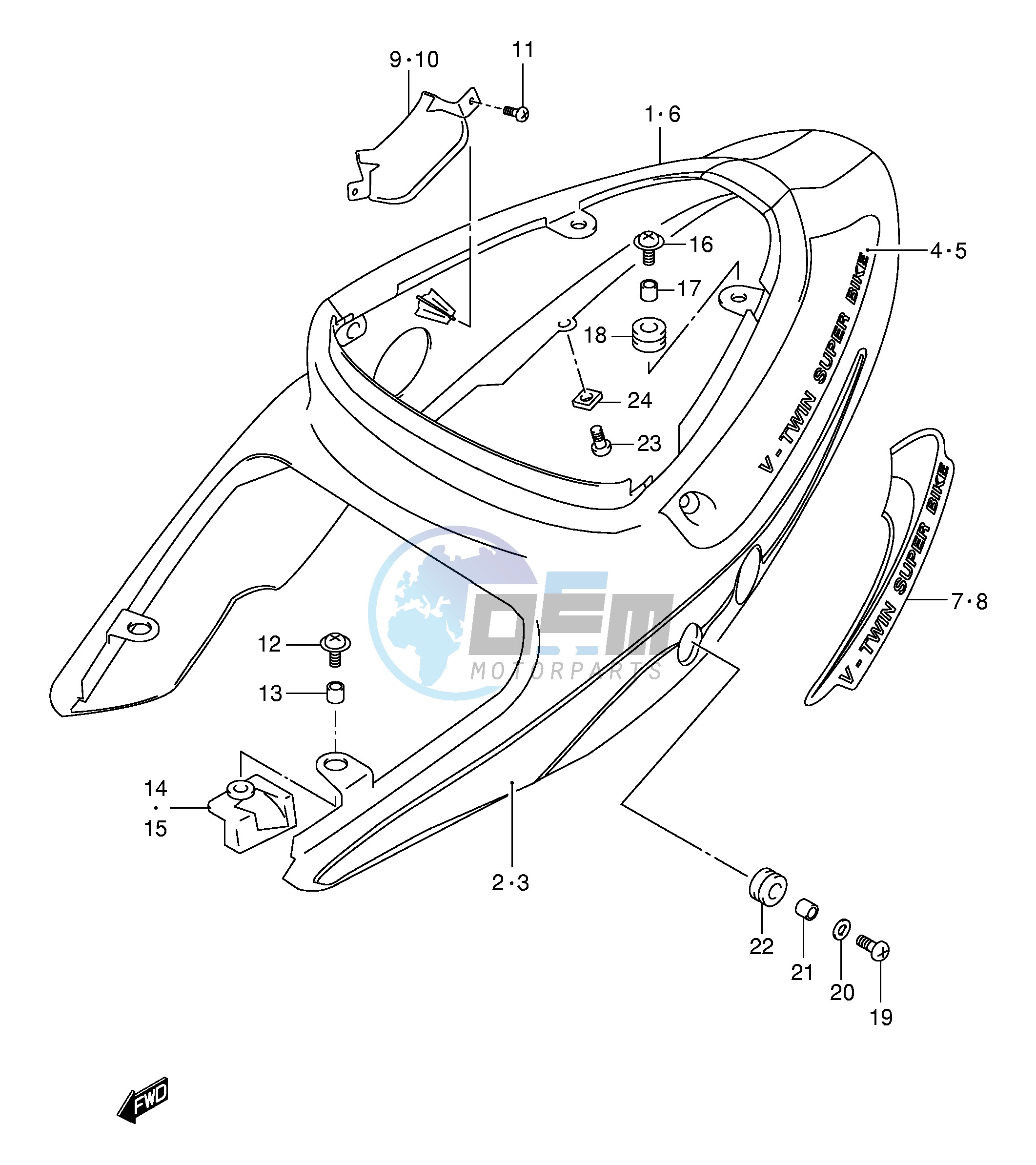 FRAME COVER (MODEL K1)