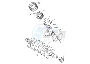 FZ6 FAZER 600 drawing CRANKSHAFT PISTON MY04