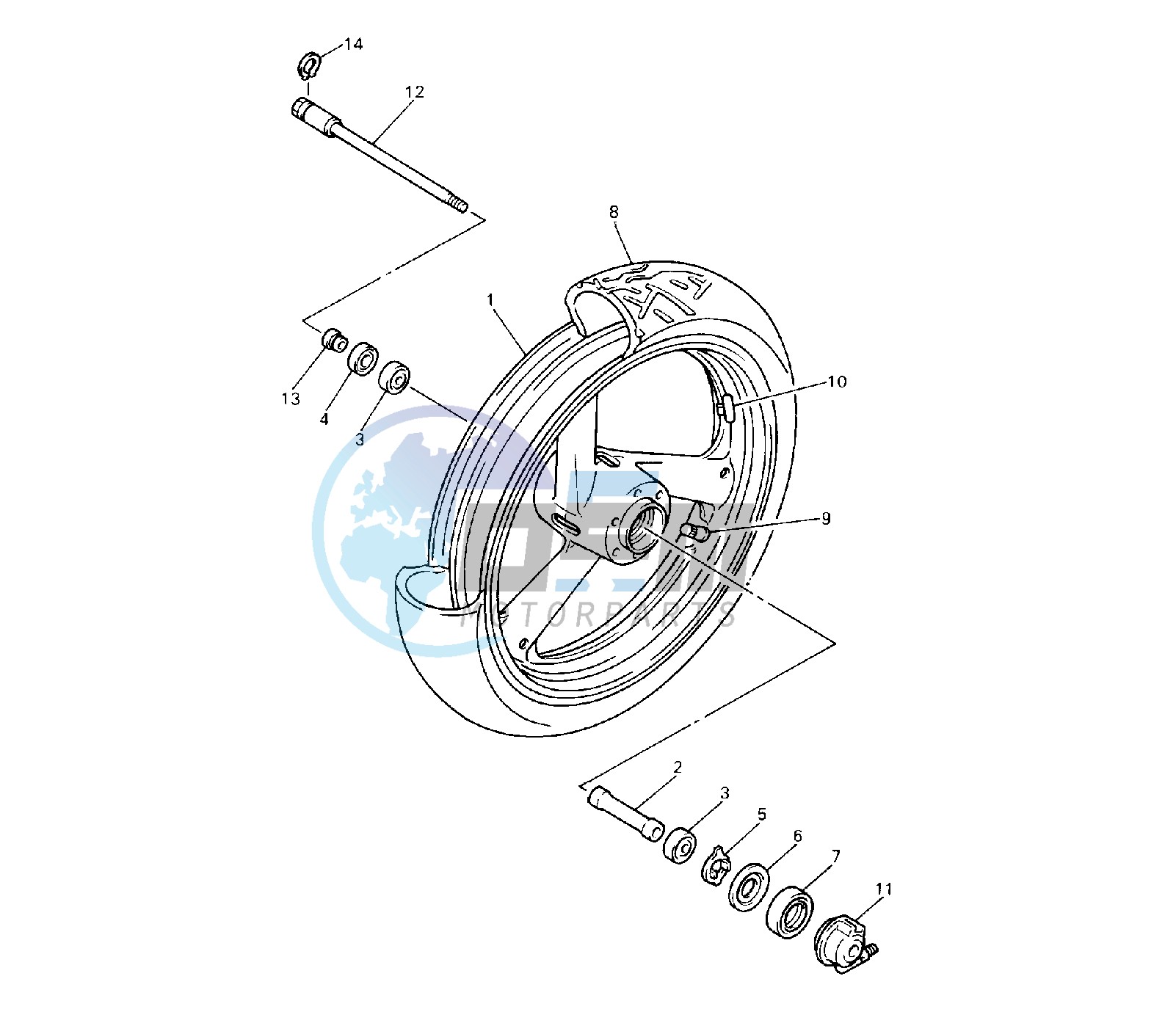 FRONT WHEEL