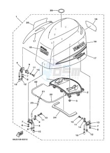 FL200AETX drawing FAIRING-UPPER