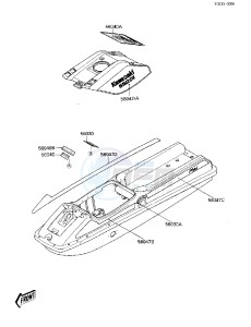 JS 650 A [650 SX] (A1) [650 SX] drawing LABELS