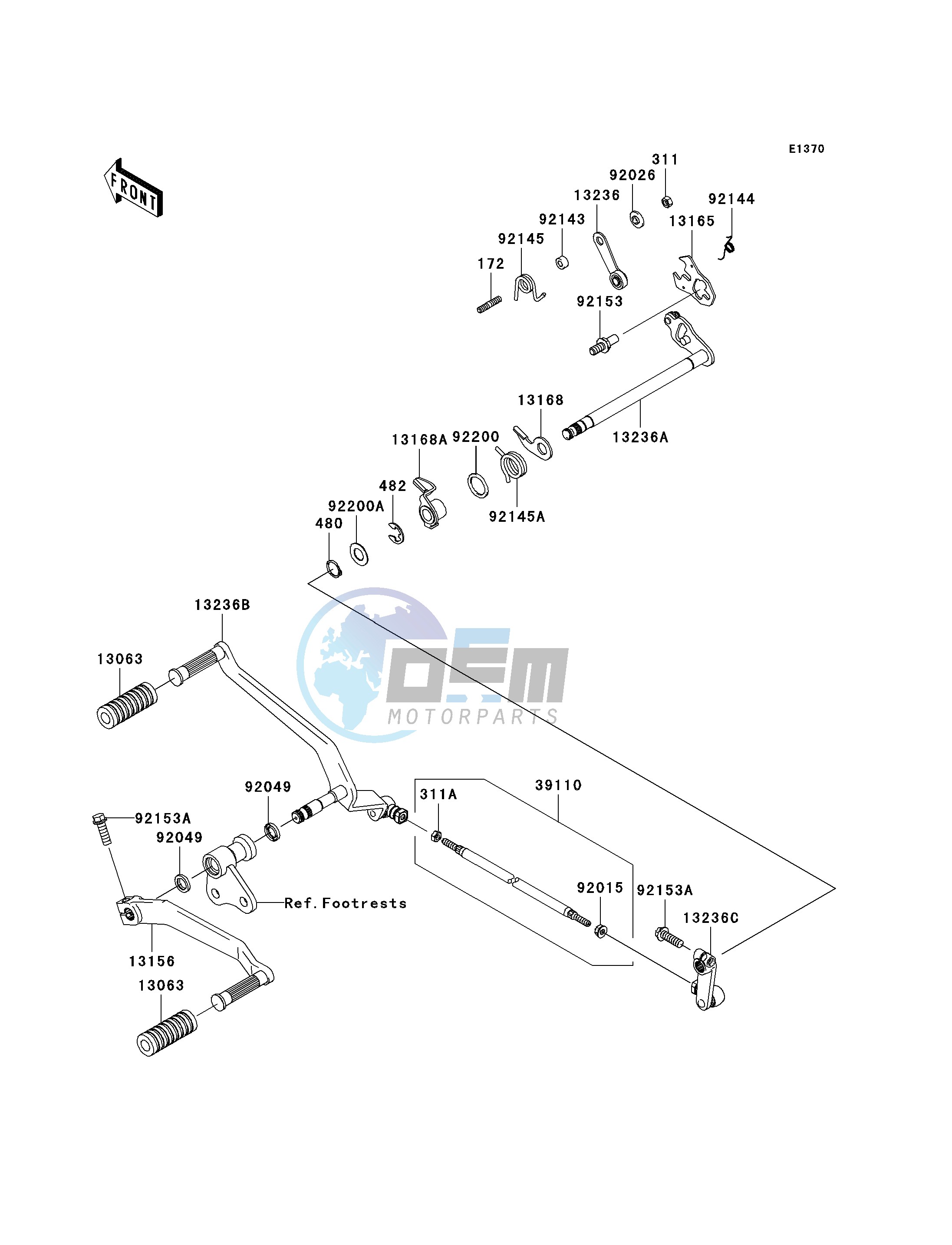 GEAR CHANGE MECHANISM