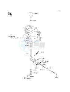 KRF 750 G [TERYX 750 FI 4X4] (G9F) G9F drawing CONTROL