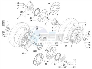 MP3 500 MAXI SPORT-BUSINESS-ADVANCED E4 ABS (EMEA-APAC) drawing Front wheel