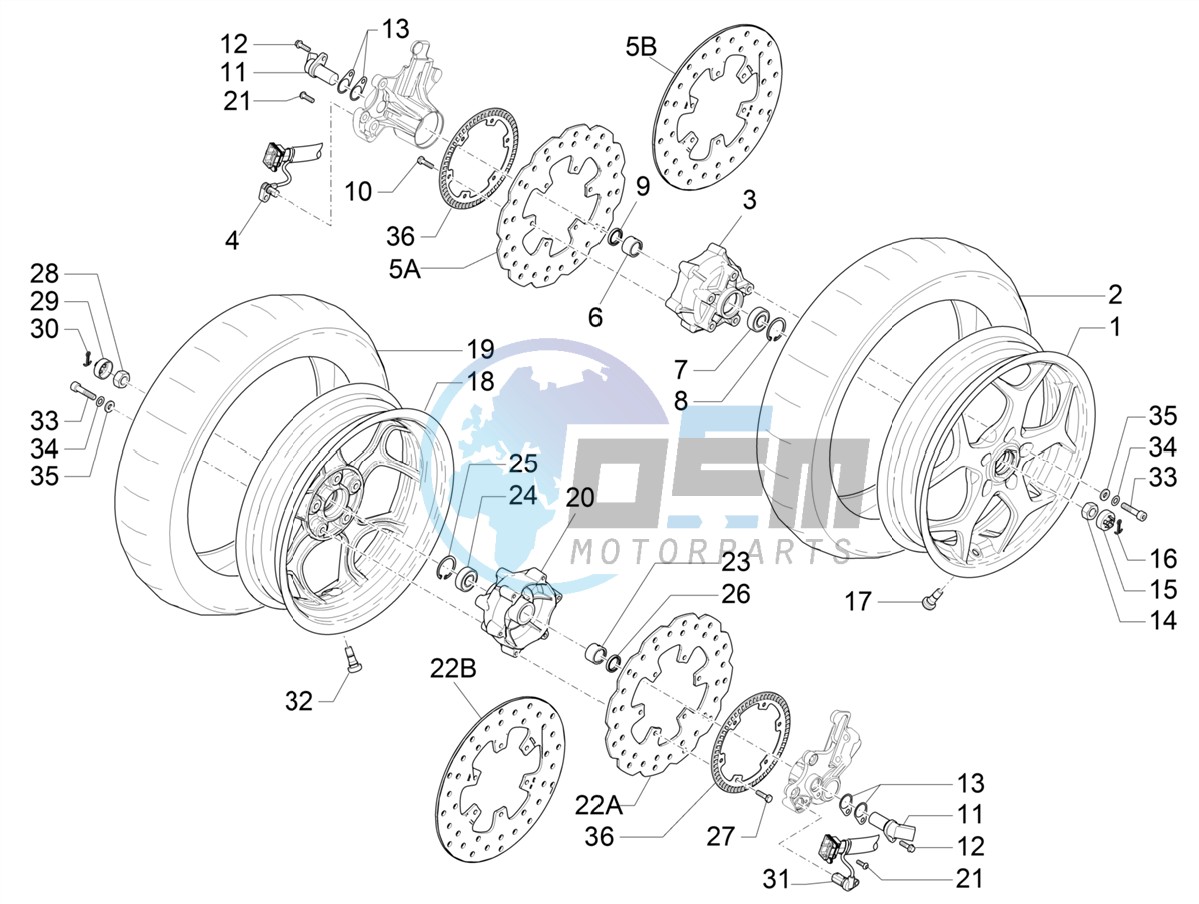 Front wheel