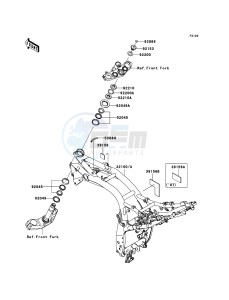 Z1000 ZR1000B7F FR GB XX (EU ME A(FRICA) drawing Frame