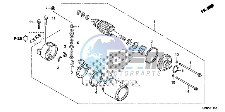 STARTING MOTOR