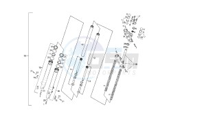 SENDA R X-RACE - 50 CC VTHSR1D1A EU2 drawing FRONT FORK