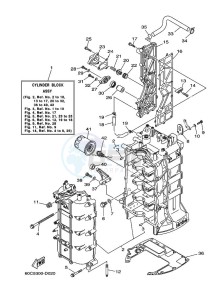 F100BETX drawing CYLINDER--CRANKCASE-1