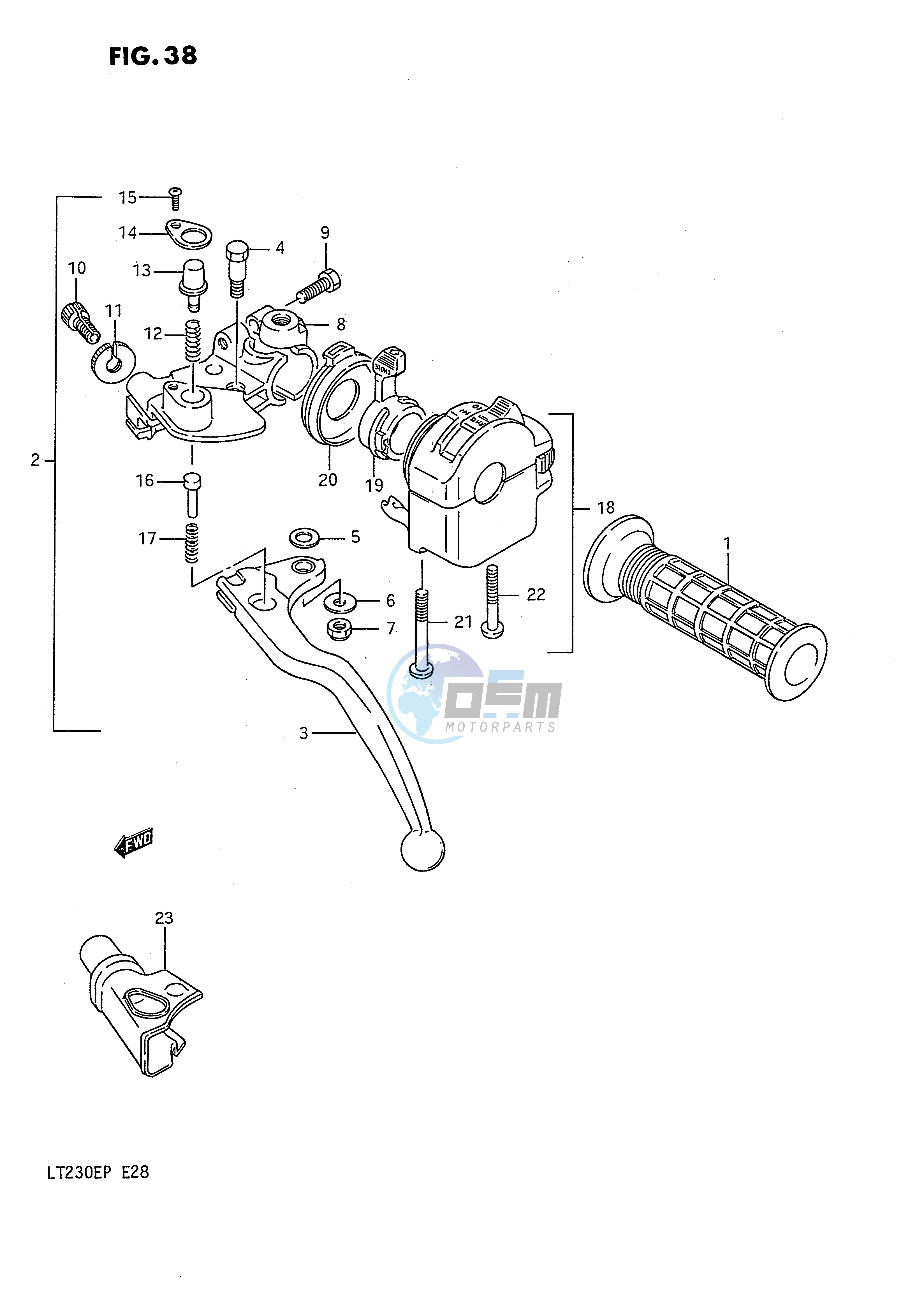 LEFT  HANDLE SWITCH