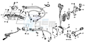 VT1300CXAB drawing IGNITION COIL/ECU