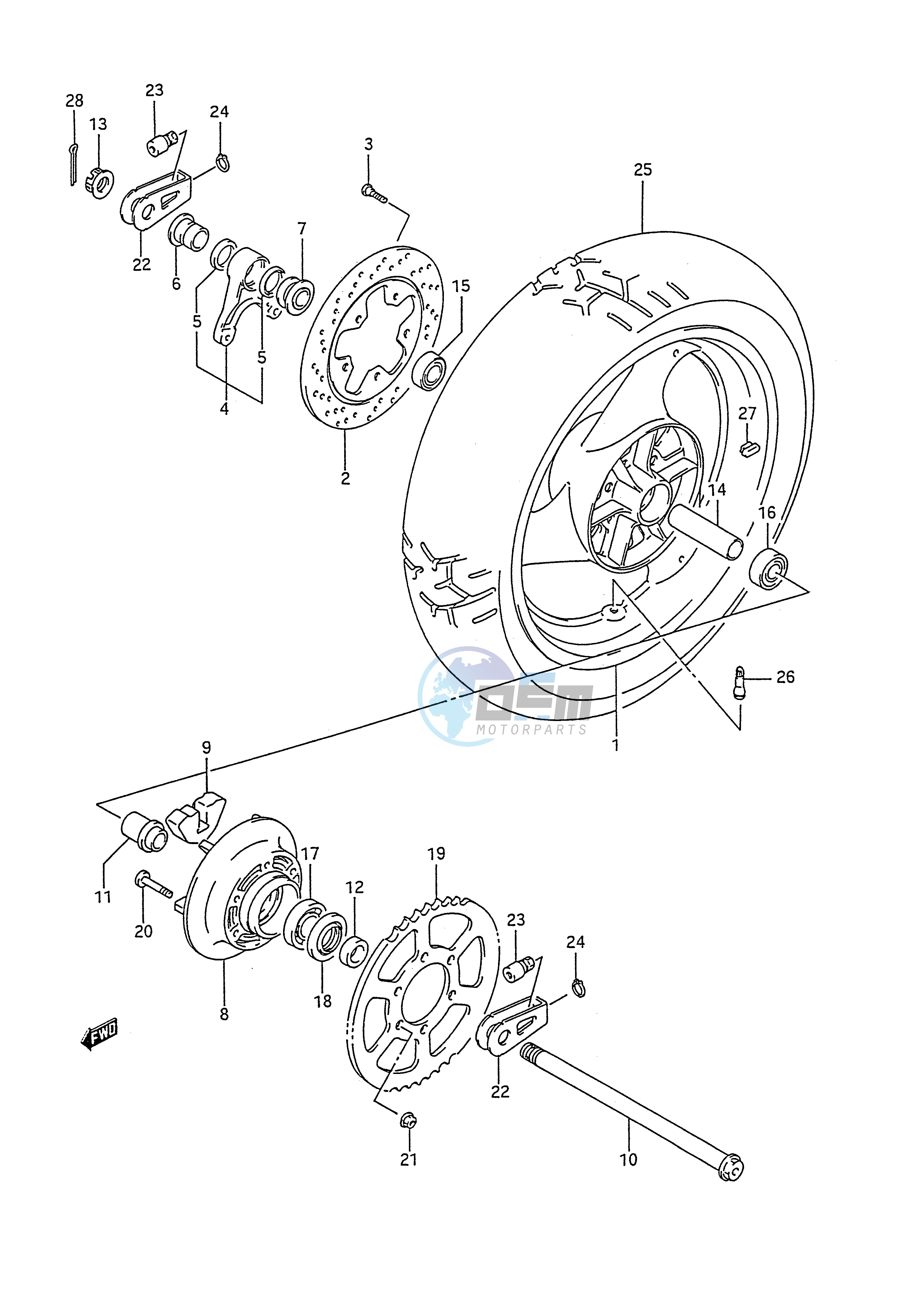 REAR WHEEL