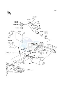 KLX250 KLX250S9F GB XX (EU ME A(FRICA) drawing Muffler(s)