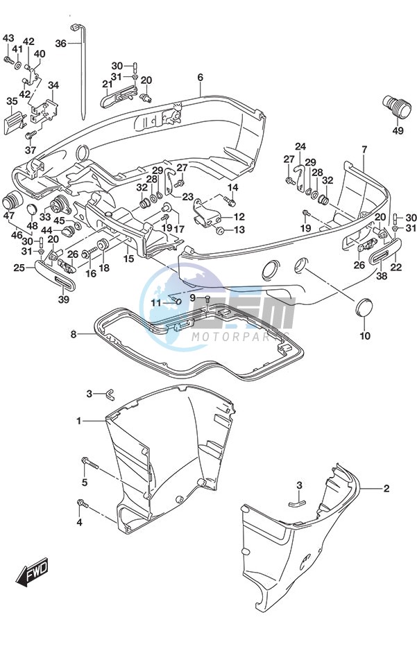 Side Cover DF 250S