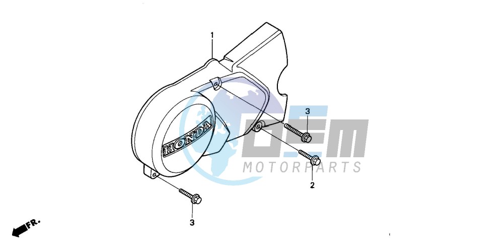 LEFT CRANKCASE COVER