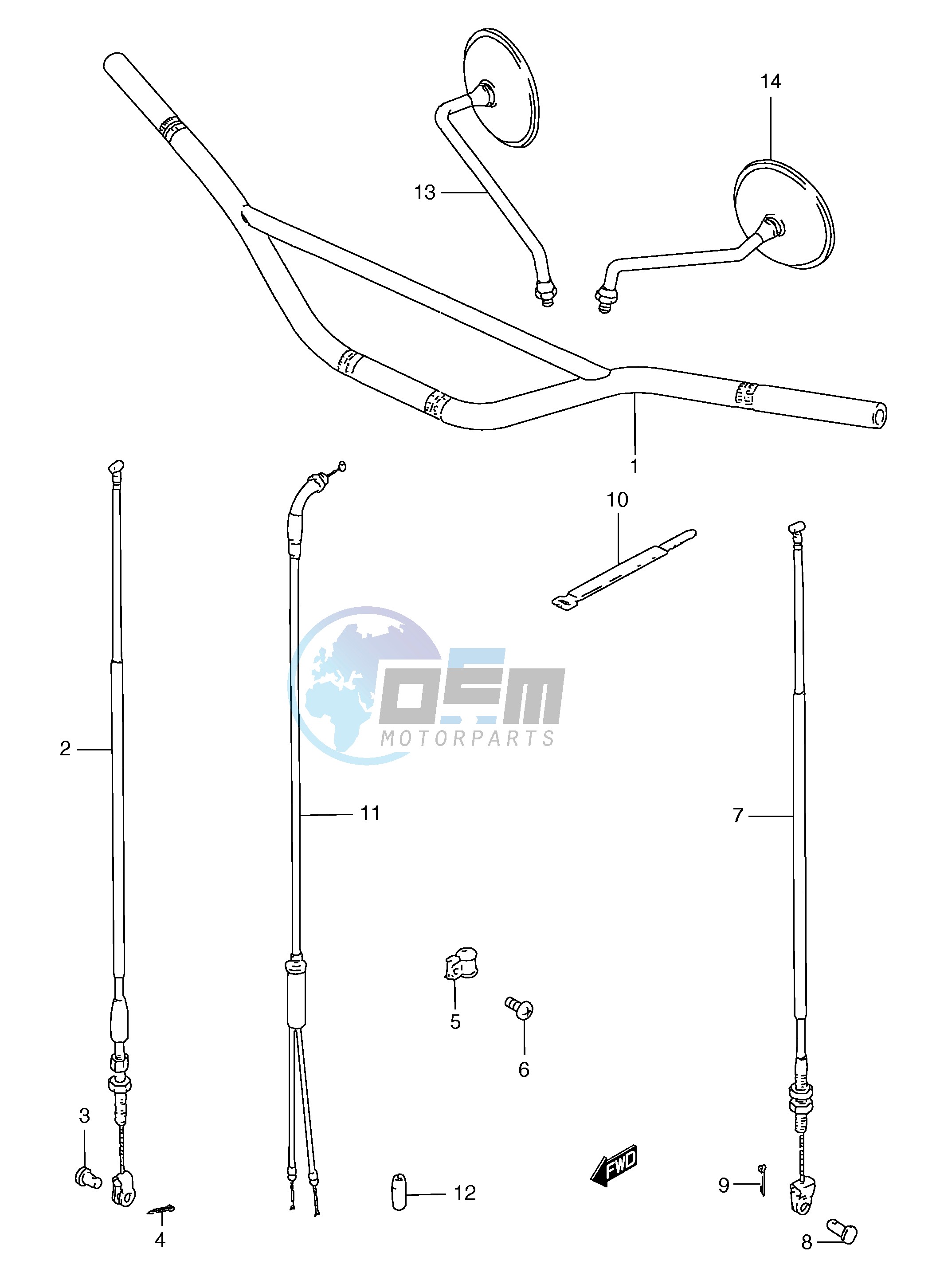 HANDLEBAR (TS185ERT ERW E24)