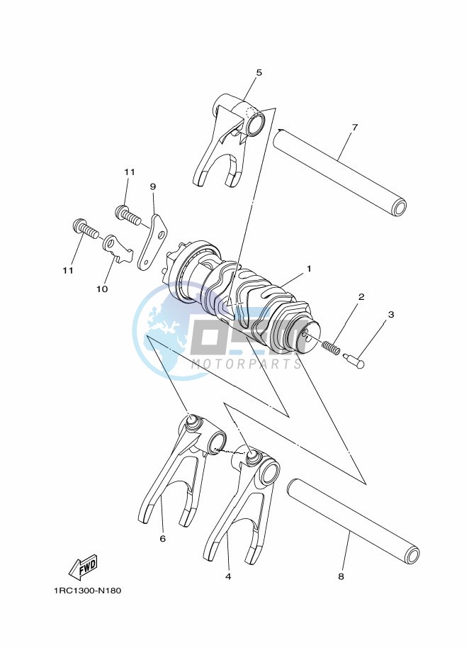 SHIFT CAM & FORK