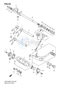 GSF-1250 BANDIT EU drawing GEAR SHIFTING