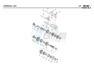 RS2-125-MATRIX-RED drawing GEARBOX  EURO2