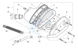 SR 50 ie AND carb. USA drawing Air box II