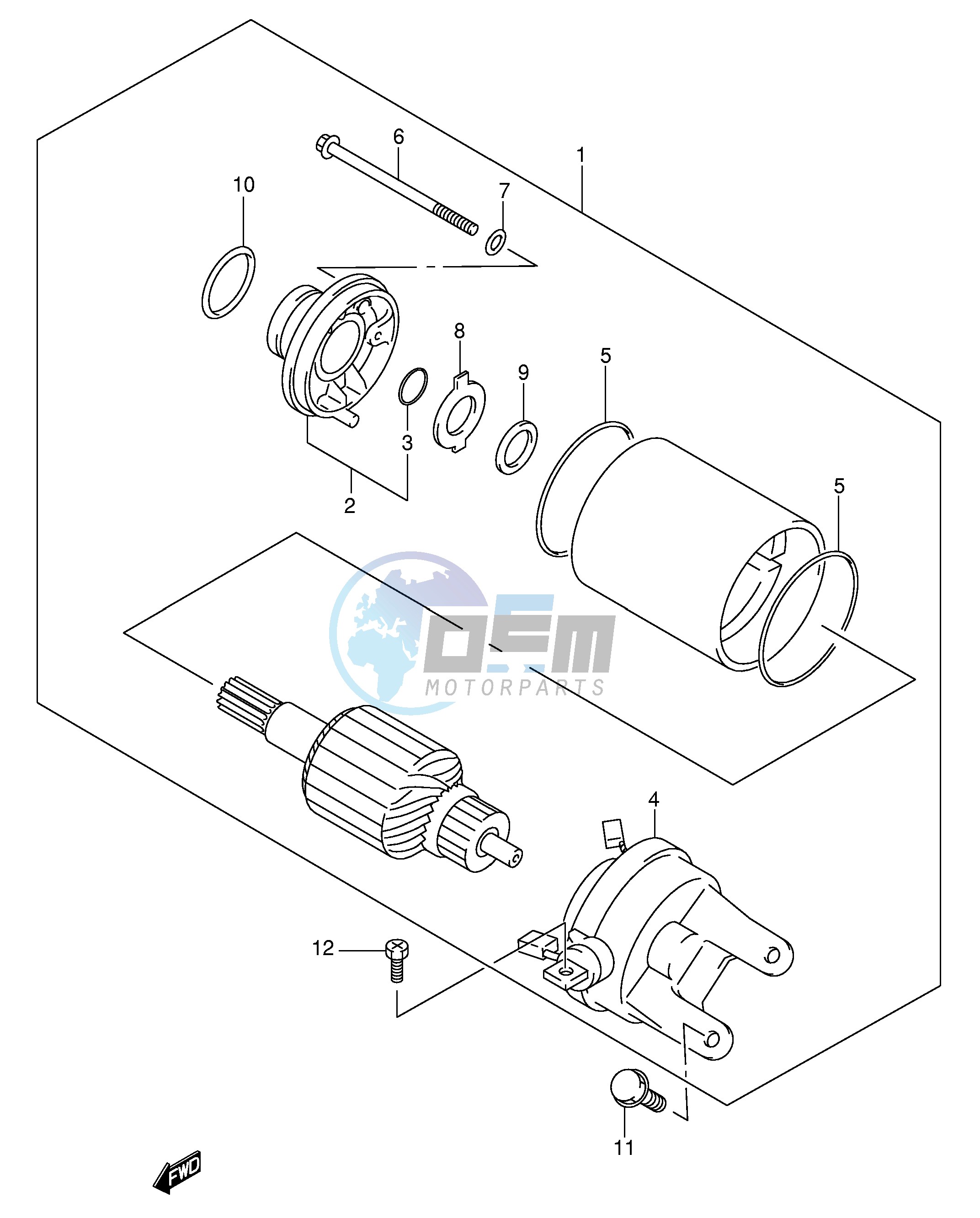 STARTING MOTOR