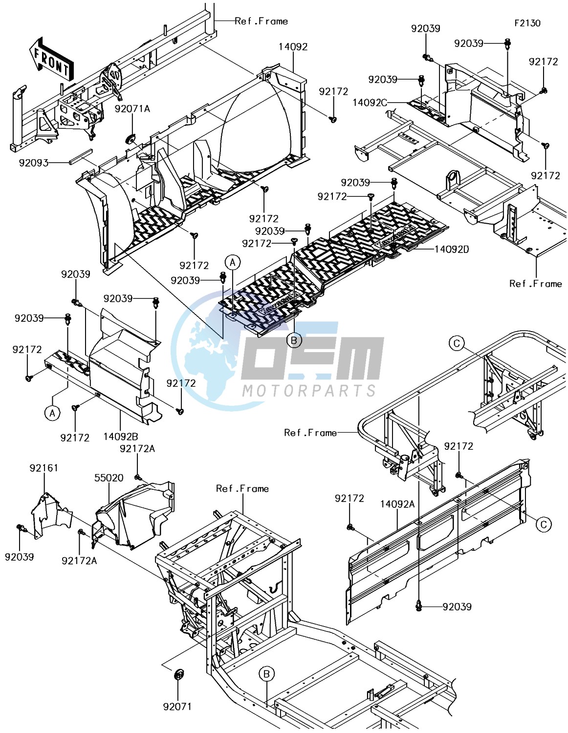 Frame Fittings(Front)