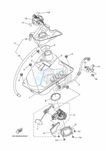 GPD125-A NMAX 125 (BV3J) drawing FUEL TANK