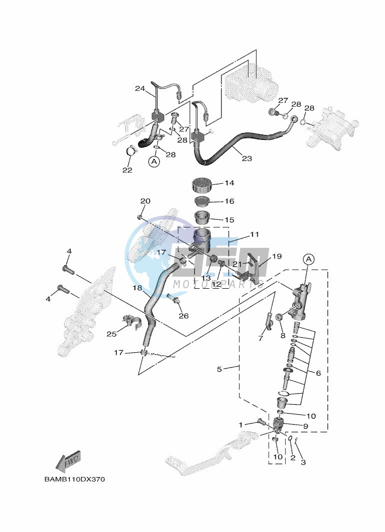 REAR MASTER CYLINDER