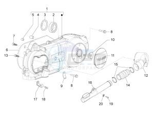 Fly 150 4t e2-e3 (Vietnam) Vietnam drawing Crankcase cover - Crankcase cooling