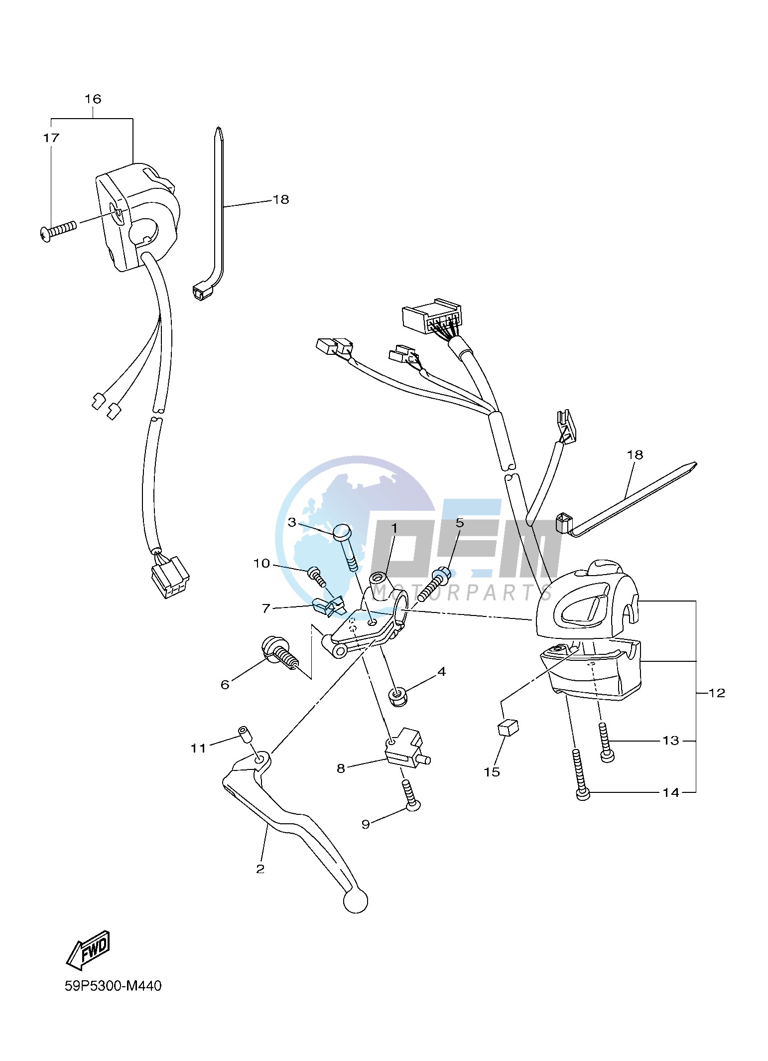 HANDLE SWITCH & LEVER