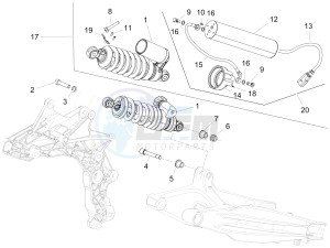 ETV Caponord 1200 USA USA drawing Shock absorber