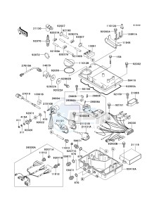 JT 900 B [900 STX] (B1-B2) [900 STX] drawing IGNITION SYSTEM