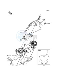 KX250F KX252AHF EU drawing Accessory