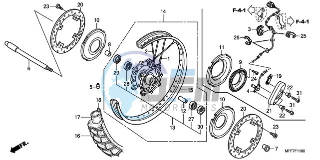 FRONT WHEEL