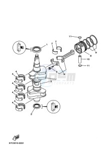 F40BETS drawing CRANKSHAFT--PISTON