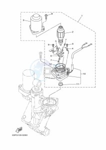 F150DETX drawing TILT-SYSTEM-2