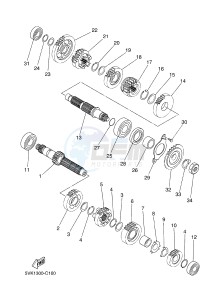 XT660X (10SC 10SC 10SC 10SC) drawing TRANSMISSION