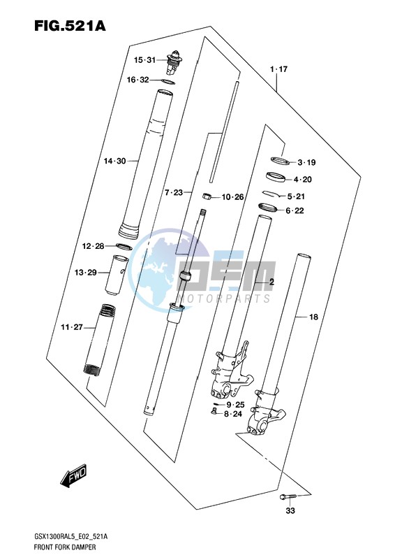 FRONT FORK DAMPER