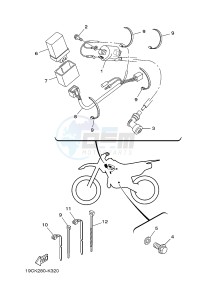 TT-R125 TT-R125LW (2CP8) drawing ELECTRICAL 1