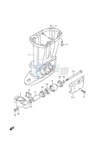 DF 60A drawing Drive Shaft Housing