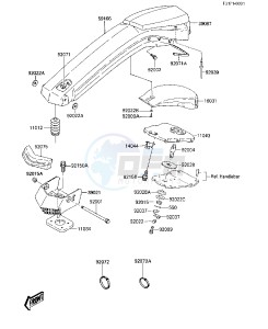 JS 300 B [JS300] (B3) [JS300] drawing HANDLE POLE